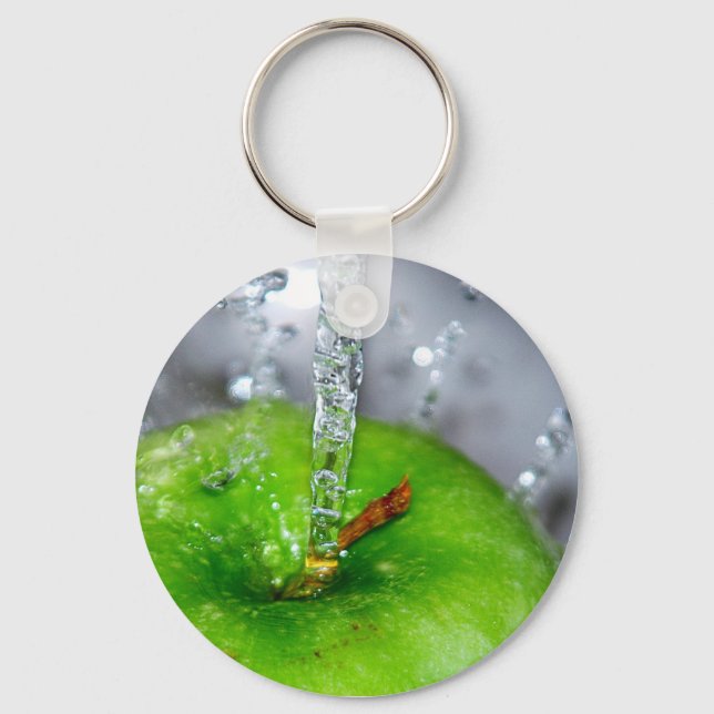 Apple Splash Keychain (Front)