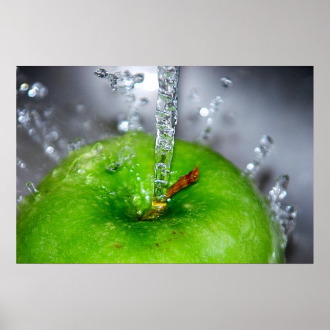 Apple Splash Poster (Front)