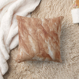 Apple Tart Red Stripes Throw Pillow