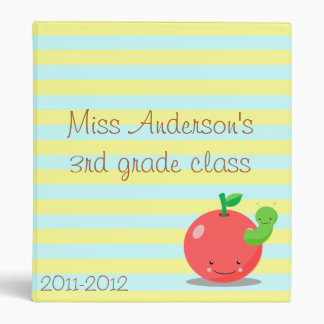 apple teacher binder