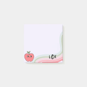 Apple Teacher Post-it Notes