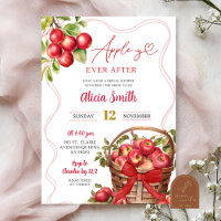 Apple Theme Red Gingham Bridal Shower