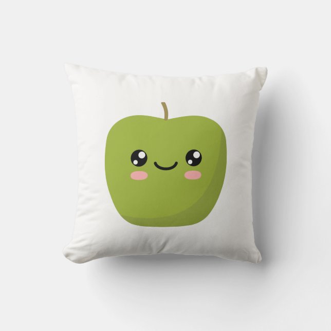 Apple Throw Pillow (Front)