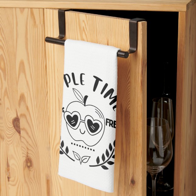 Apple Time Kitchen Towel (Thirds Fold)