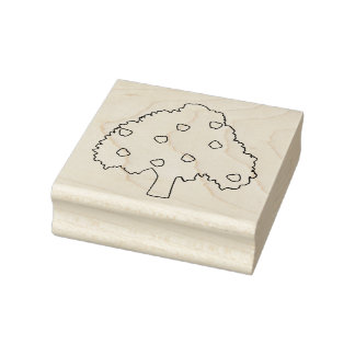 Apple Tree Art Stamp