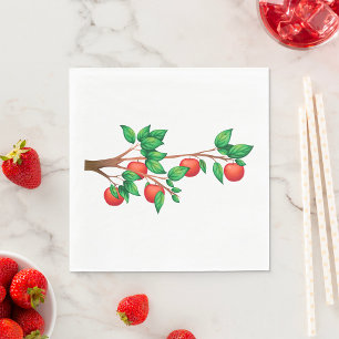 Apple Tree Branch Napkins