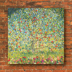 Apple Tree by Gustav klimt Canvas Print