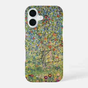 Apple Tree by Gustav Klimt, Vintage Art Nouveau iPhone 16 Case