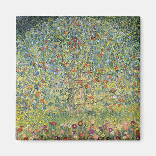Apple Tree by Gustav Klimt, Vintage Art Nouveau Magnet