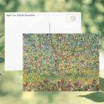 Apple Tree by Gustav Klimt, Vintage Art Nouveau Postcard<br><div class="desc">Apple Tree (1912) by Gustav Klimt is a vintage Victorian Era Symbolism fine art painting. A nature scene with an apple tree in an orchard on a farm with ripe fruit and apple blossoms. The floral garden is in full bloom with spring flowers. About the artist: Gustav Klimt (1862-1918) was...</div>
