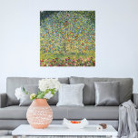 Apple Tree by Gustav Klimt, Vintage Art Nouveau Poster<br><div class="desc">Apple Tree (1912) by Gustav Klimt is a vintage Victorian Era Symbolism fine art painting. A nature scene with an apple tree in an orchard on a farm with ripe fruit and apple blossoms. The floral garden is in full bloom with spring flowers. About the artist: Gustav Klimt (1862-1918) was...</div>