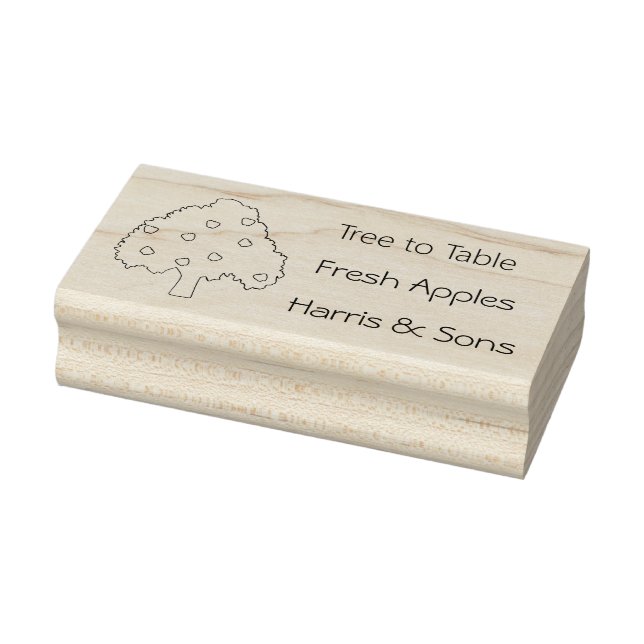 Apple Tree Farm Business Art Stamp (Stamp)