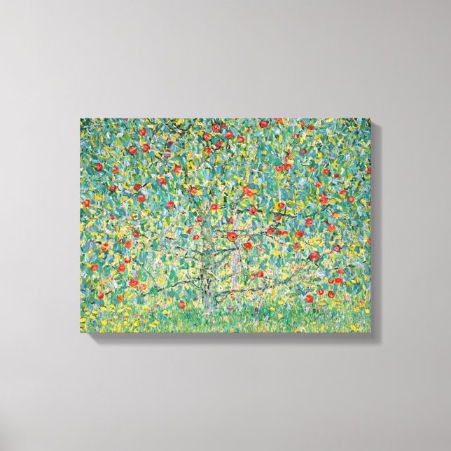 Apple Tree Gustav Klimt Canvas Print (Front)
