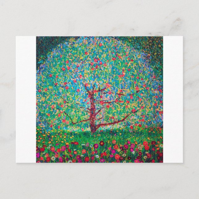 Apple Tree, Gustav Klimt Postcard (Front)