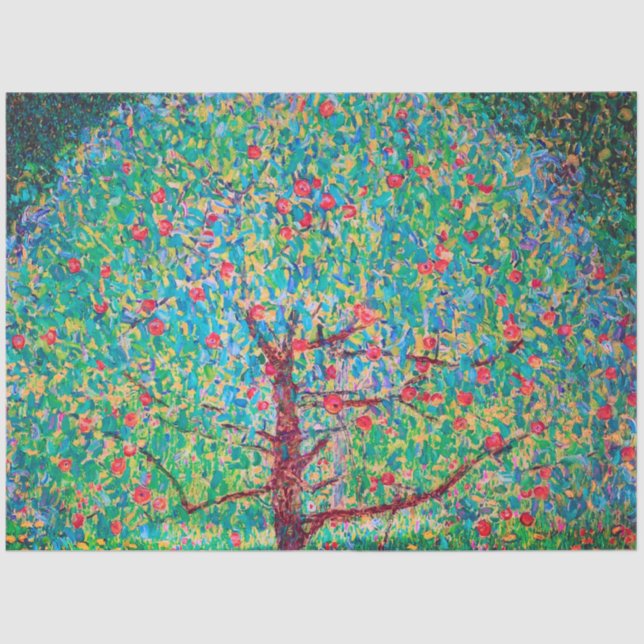 Apple Tree, Gustav Klimt Tissue Paper (Front)