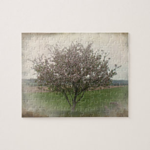 Apple Tree in Bloom Jigsaw Puzzle