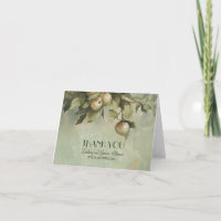 Apple Tree Mariage Merci Cartes