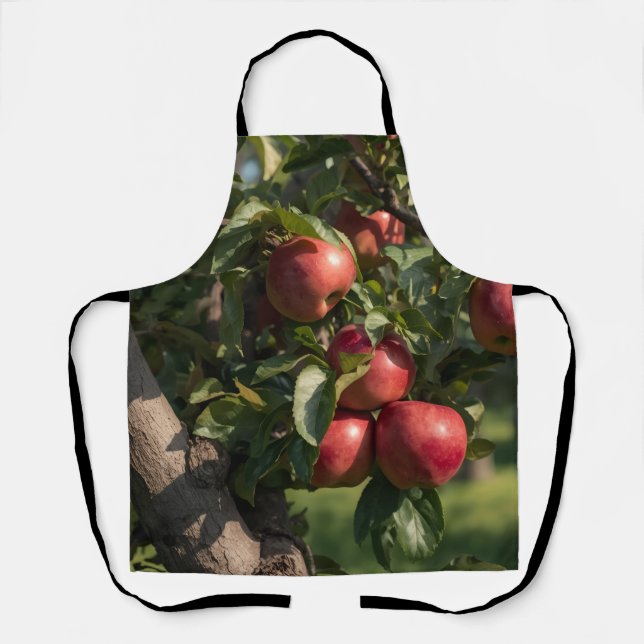 Apple Tree Themed Apron (Front)