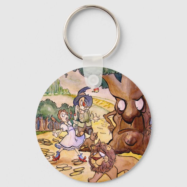 Apple Trees Keychain (Front)