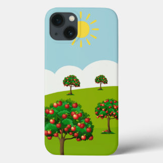 Apple trees phone case