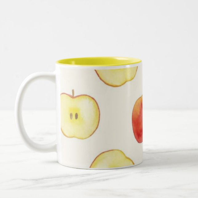 Apple  Two-Tone coffee mug (Left)