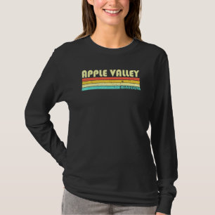Apple Valley Mn Minnesota City Home Roots Retro 80 T-Shirt