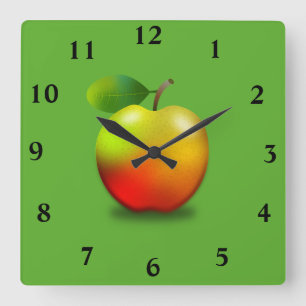Apple Wall Clock