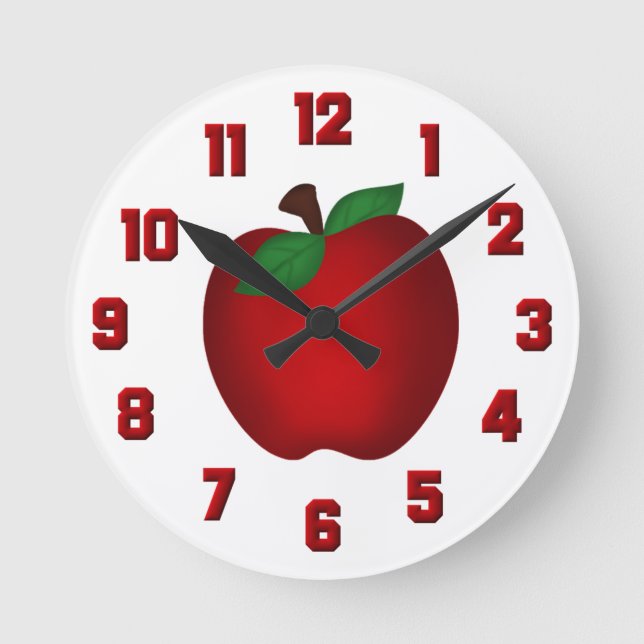 Apple Wall Clock (Front)