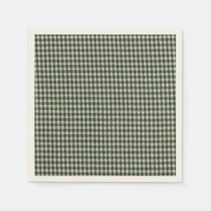 Apple-y Ever After vintage gingham welcome sign Napkin