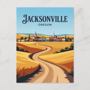 Applegate Valley Road USA Postcard