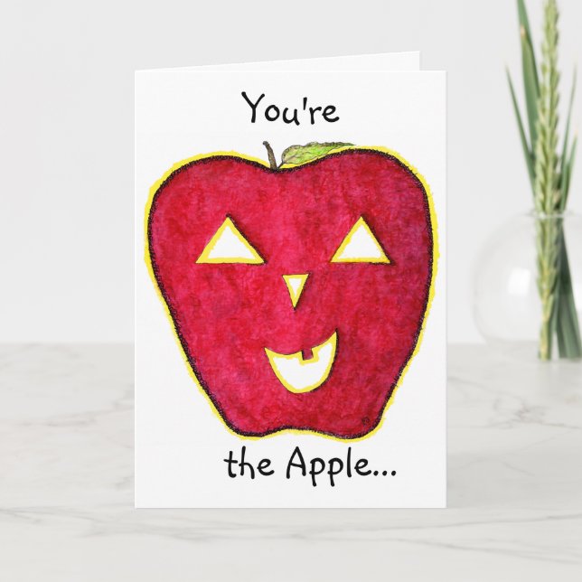 AppleO'Lantern card (Front)