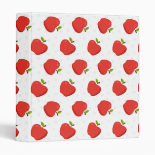 Apples 3 Ring Binder