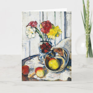 Apples and Flowers   George Leslie Hunter Card