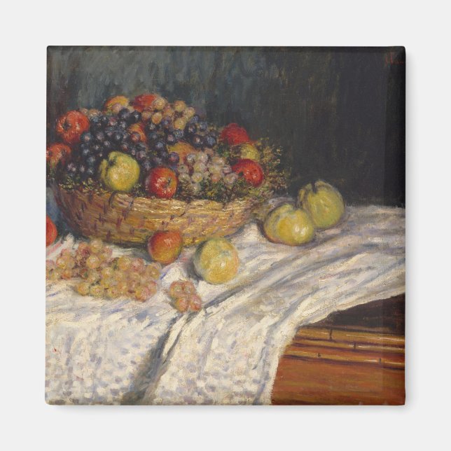 Apples and Grapes Magnet (Front)