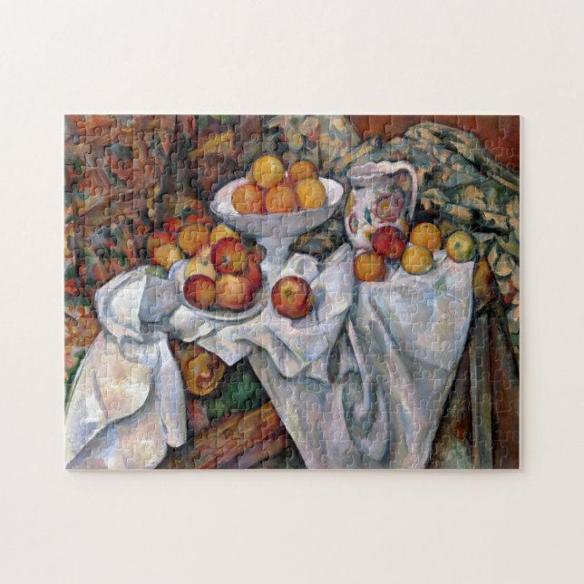Apples and Oranges, Paul Cezanne, 1895-1900 Jigsaw Puzzle (Horizontal)