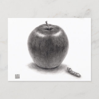 Apples and Pears Holiday Postcard