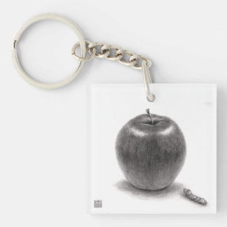 Apples and Pears Keychain