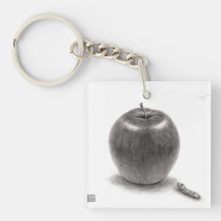 Apples and Pears Keychain