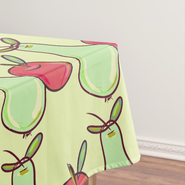 apples and pears tablecloth (In Situ)