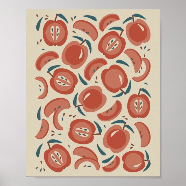Apples, apples, and apples poster (Front)