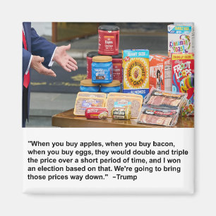 Apples, Bacon & Eggs 'Fridge Magnet