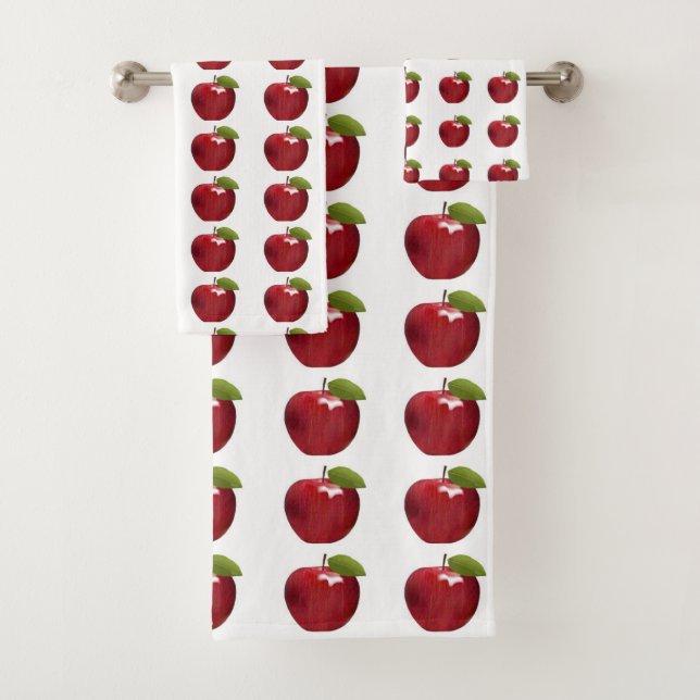 Apples Bath Towel Set (Insitu)