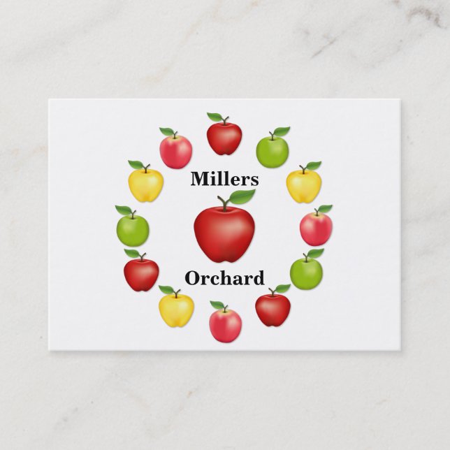 Apples Business Card (Front)