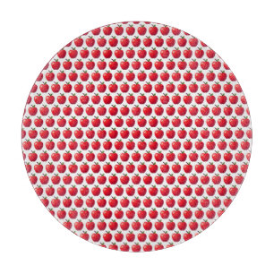 Apples!  cutting board