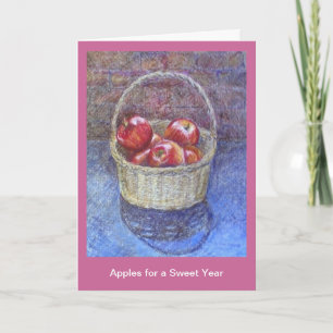 Apples for a Sweet Year Holiday Card