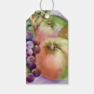 Apples Grapes Gift Tag - Fruit Lover's Jam