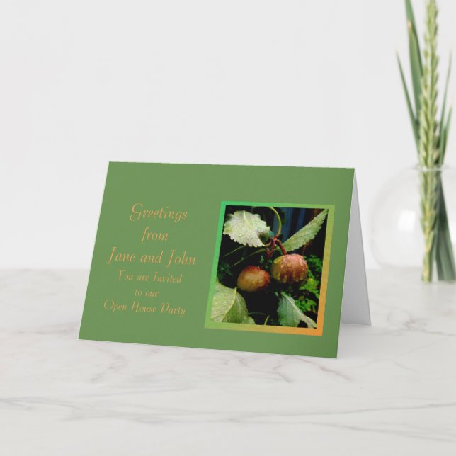 Apples Greeting Card (Front)