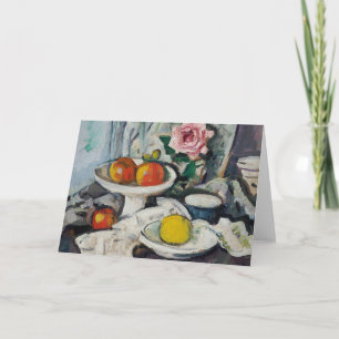 Apples in a White Fruitbowl   George Leslie Hunter Card