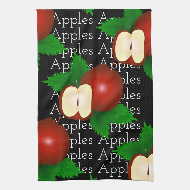 Apples Kitchen Towel (Vertical)