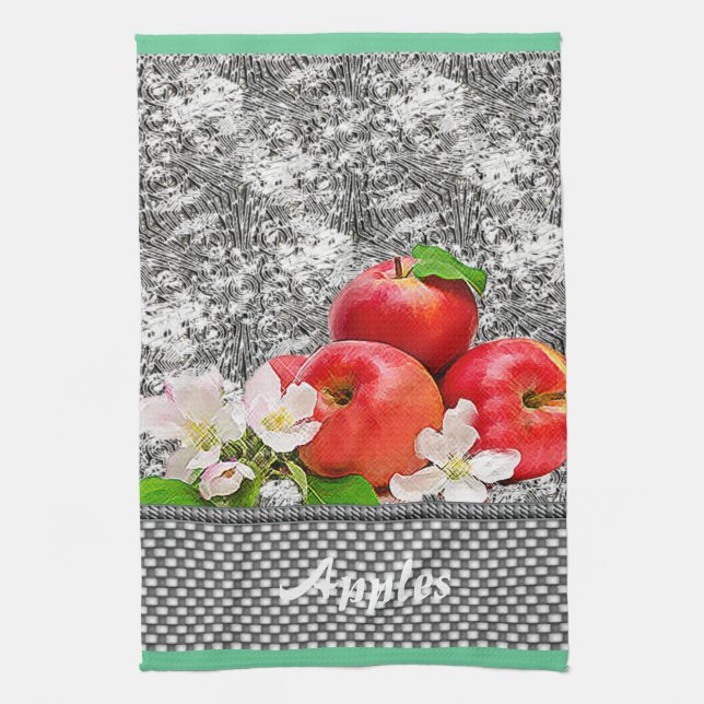 Apples Kitchen Towel (Vertical)
